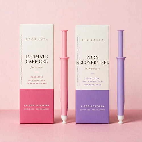 Floravia 14-Day Renewal Duo: Intimate Care Gel and PDRN Recovery Gel