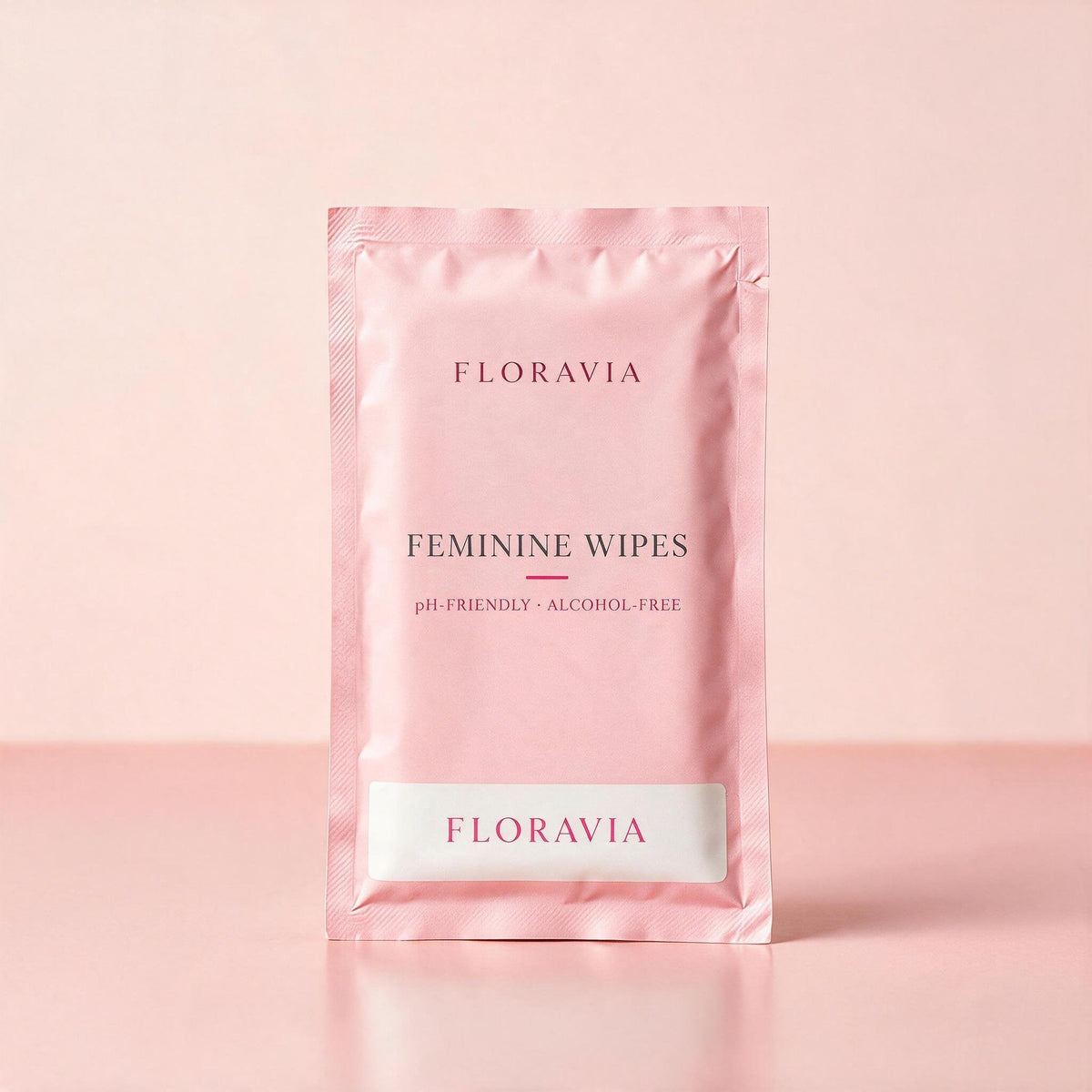 Floravia Feminine Wipes individually wrapped sachet