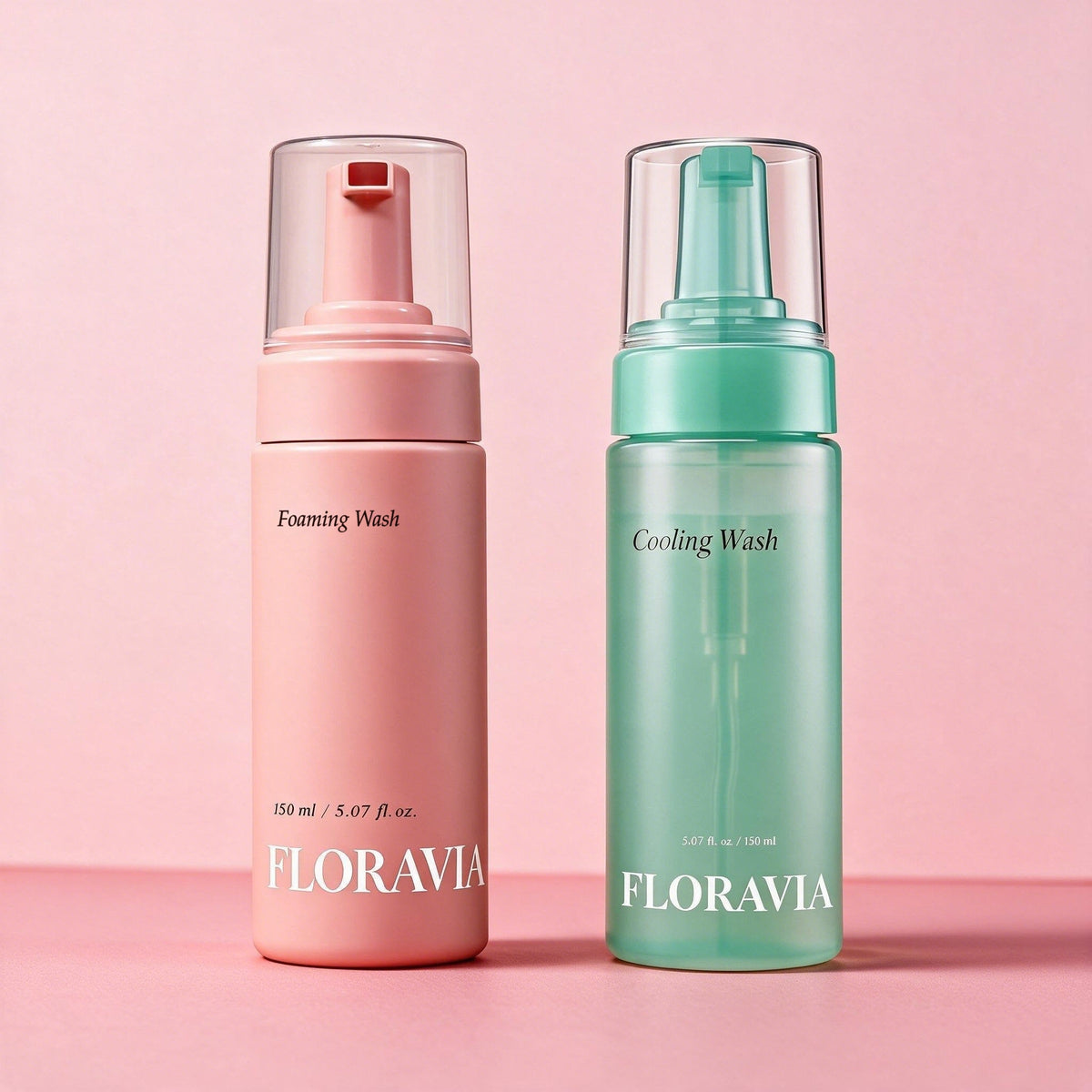 Floravia Foam & Cooling Wash Duo: Foaming Wash and Cooling Feminine Wash