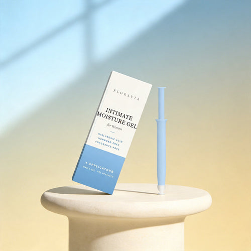 Floravia Hydra Gel box with blue applicator