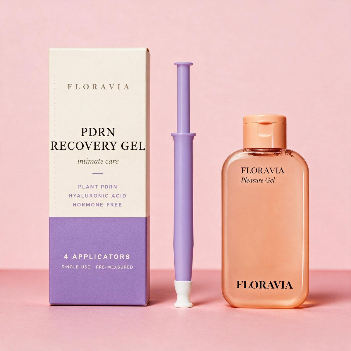 Floravia Recovery & Pleasure Duo: PDRN Recovery Gel and Pleasure Gel