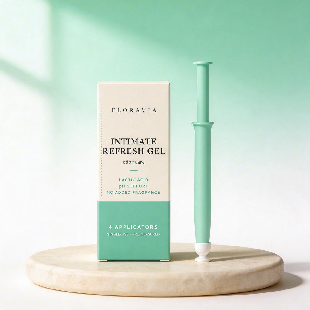 Floravia Fresh Gel box with mint applicator
